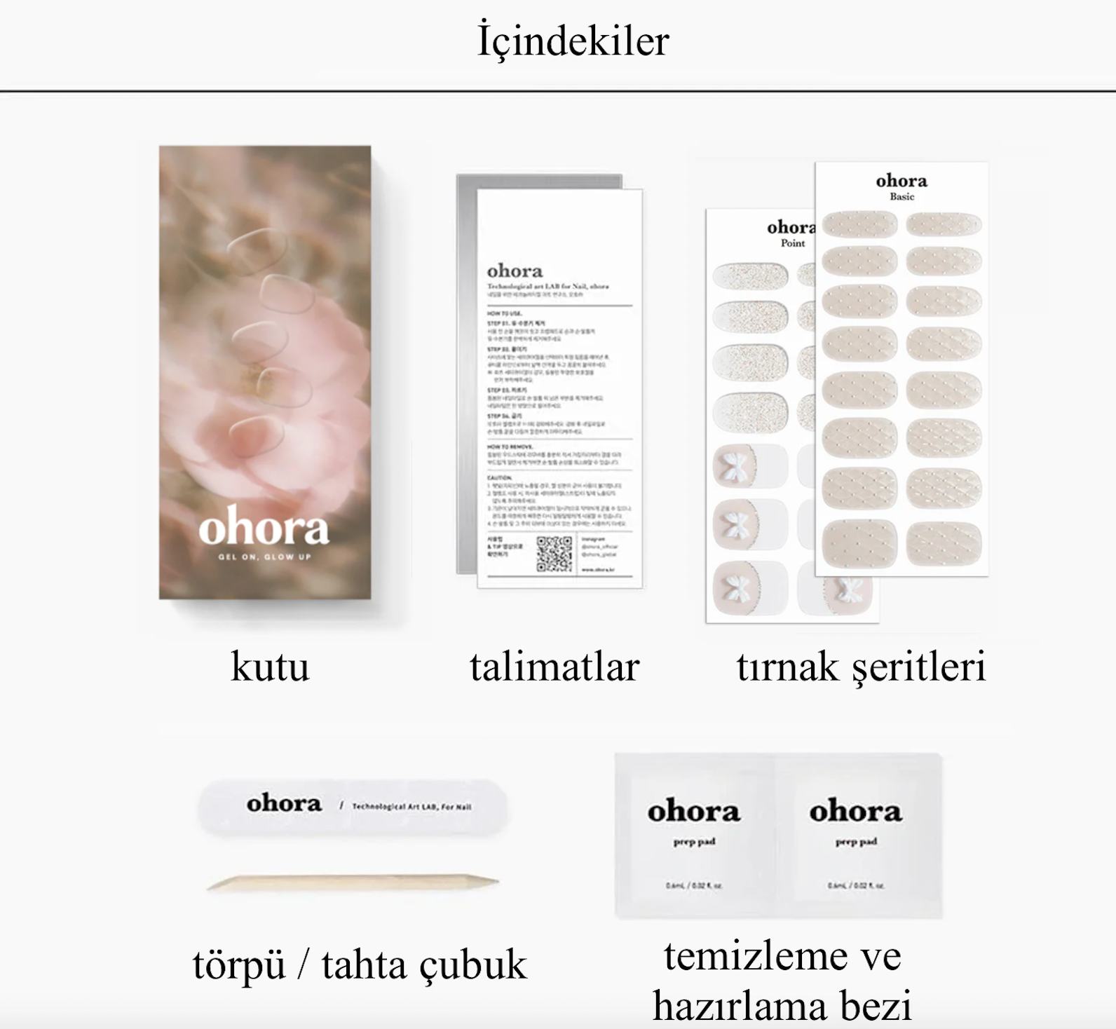 N Grace Bloom Jel Tırnak 30 Adet, 2 Kullanım