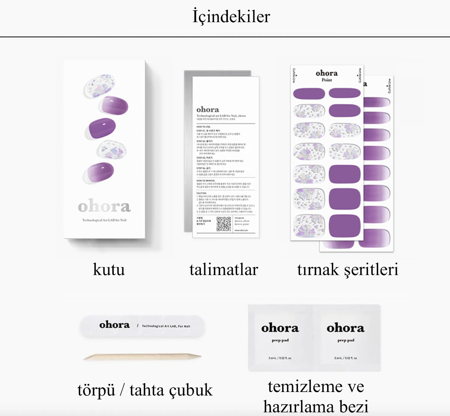 N Peri Jel Tırnak 30 Adet, 2 Kullanım