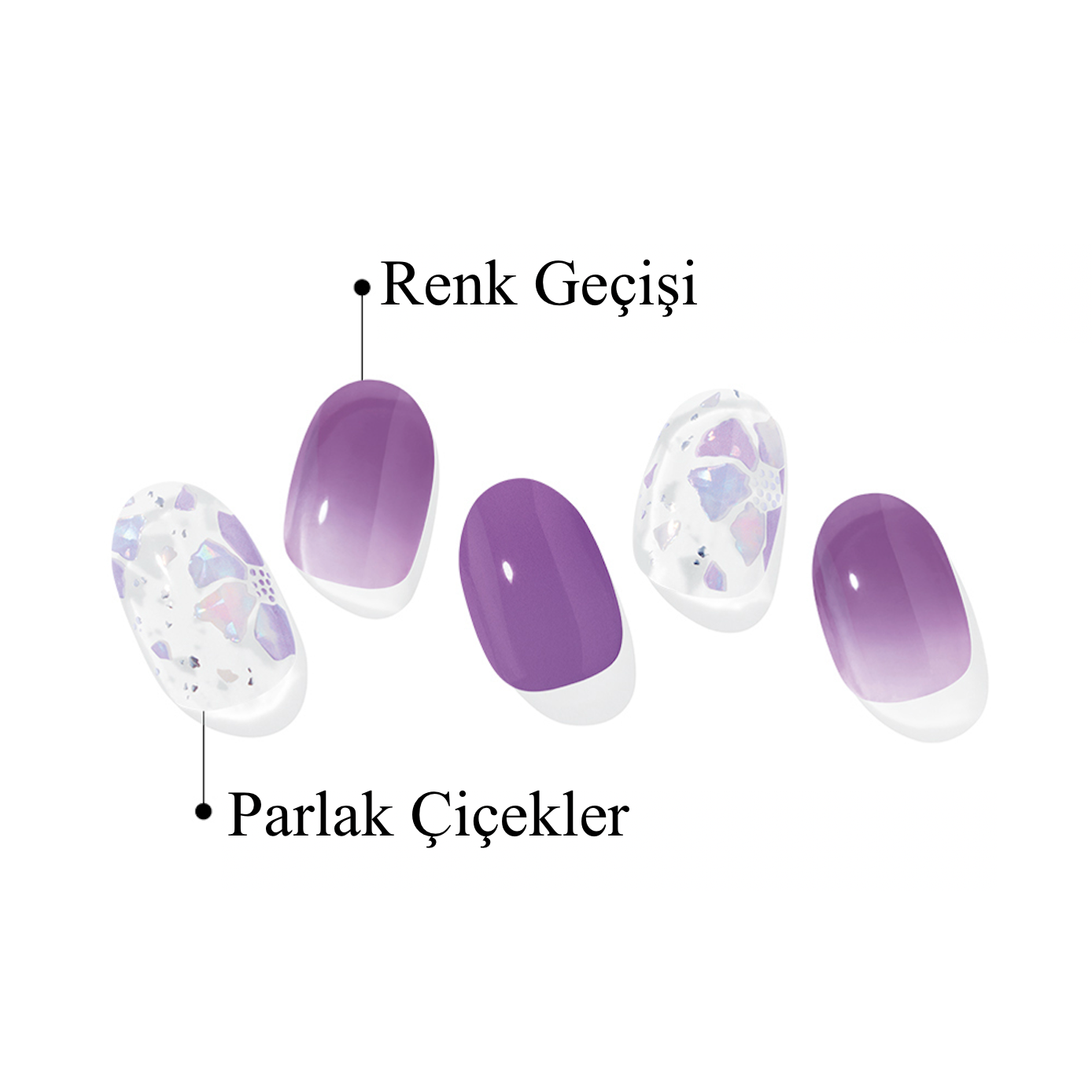 N Peri Jel Tırnak 30 Adet, 2 Kullanım
