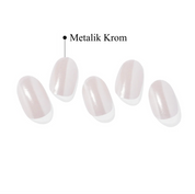 N Glazed Glow Jel Tırnak 30 Adet, 2 Kullanım
