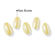 N Butter Chrome Jel Tırnak 30 Adet, 2 Kullanım