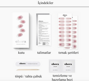 N Glow Blush Jel Tırnak 30 Adet, 2 Kullanım