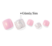 P Love Sparkle Jel Tırnak 30 Adet, 2 Kullanım