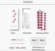 ohora jel tırnak seti