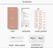 N Coral Bliss Jel Tırnak 30 Adet, 2 Kullanım