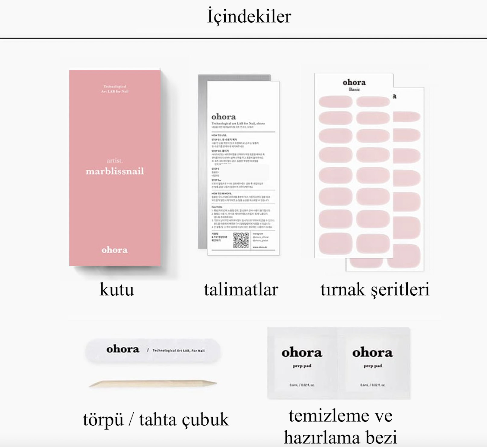 N Glossy Aurora Jel Tırnak 30 Adet, 2 Kullanım