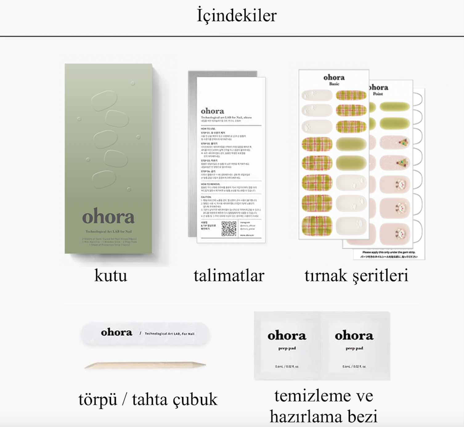 N Beary Merry Jel Tırnak 30 Adet, 2 Kullanım