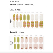 N Beary Merry Jel Tırnak 30 Adet, 2 Kullanım