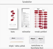 N Heart Pop Jel Tırnak 30 Adet, 2 Kullanım