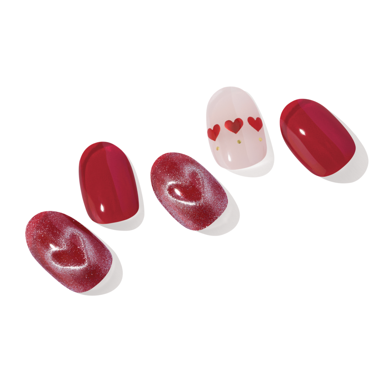 N Heart Pop Jel Tırnak 30 Adet, 2 Kullanım