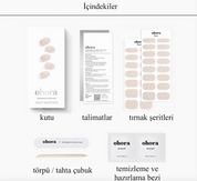 N Milky Star Jel Tırnak 30 Adet, 2 Kullanım