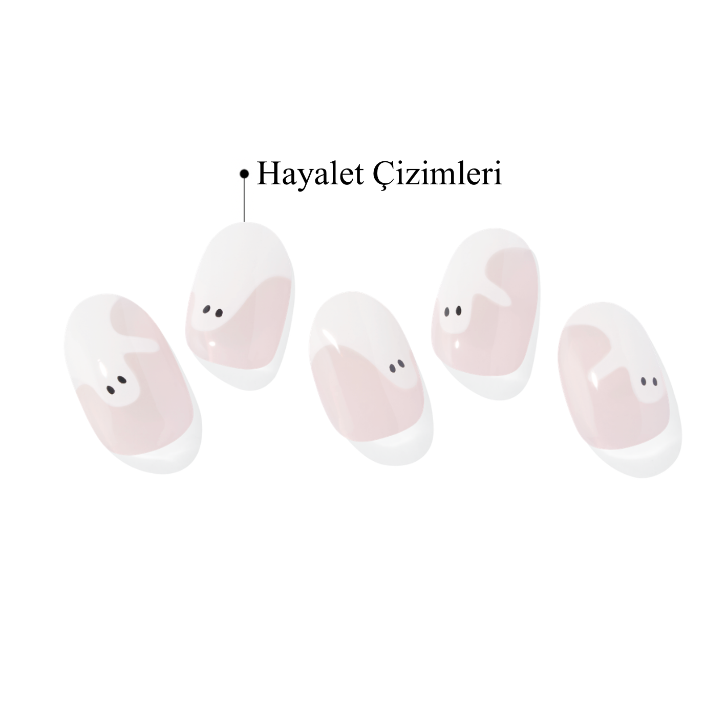 N Peek a Boo Jel Tırnak 30 Adet, 2 Kullanım