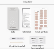 N Crystal Frost Jel Tırnak 30 Adet, 2 Kullanım