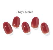 N Wine Veil Jel Tırnak 30 Adet, 2 Kullanım