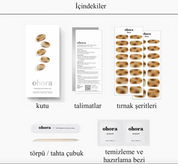 N Smoky Mocha Jel Tırnak 30 Adet, 2 Kullanım