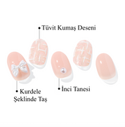 N Cherie Tweed Jel Tırnak 30 Adet, 2 Kullanım