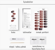 N Evening Flora Jel Tırnak 30 Adet, 2 Kullanım