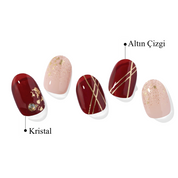 N Ruby Glint Jel Tırnak 30 Adet, 2 Kullanım