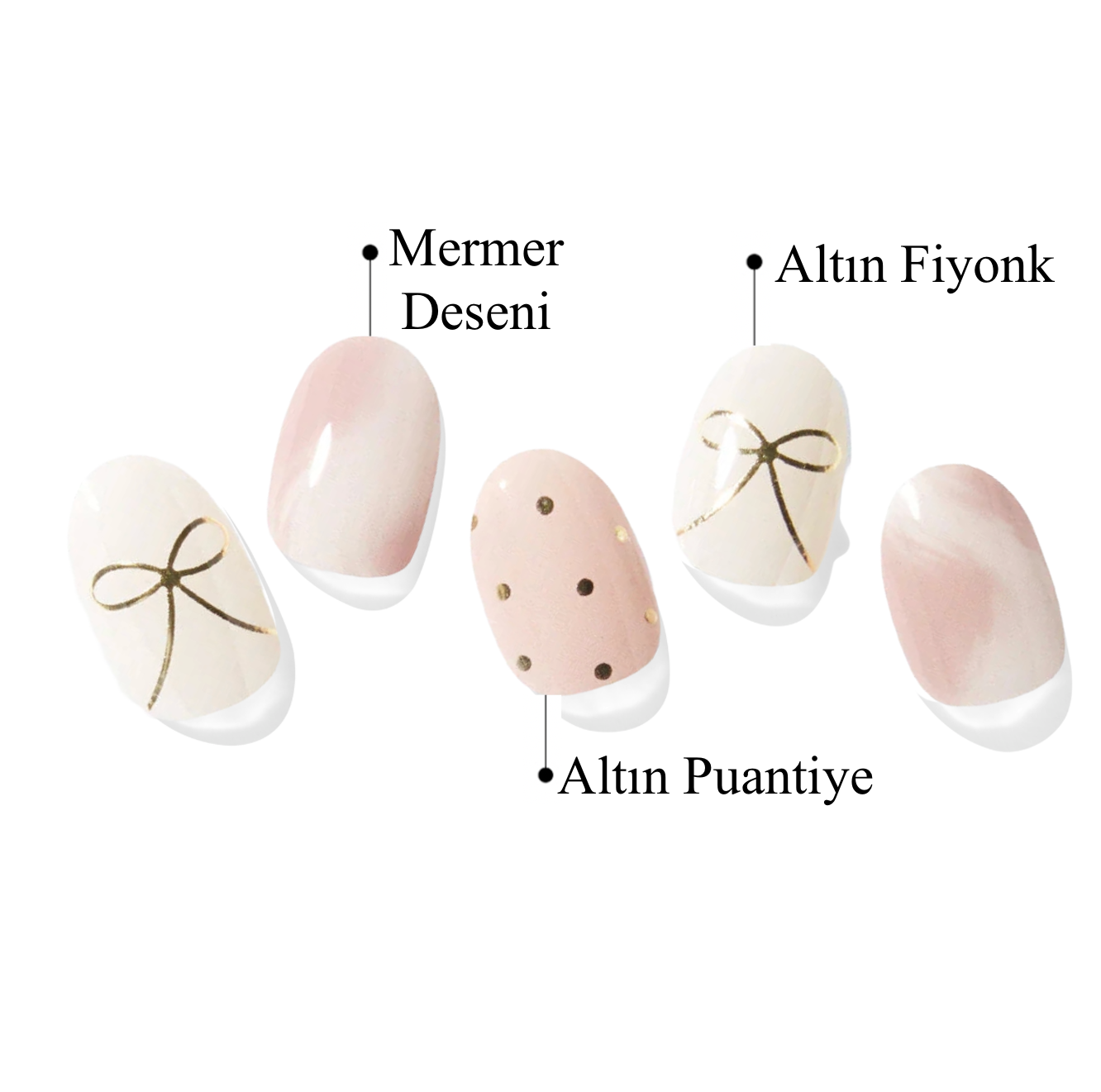 N Coral Bliss Jel Tırnak 30 Adet, 2 Kullanım