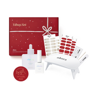 Ohora Signature Gloss Yeni Yıla Özel Jel Tırnak Seti - 2 Kutu Jel Tırnak, Top Coat, Çıkarıcı, UV Lamba