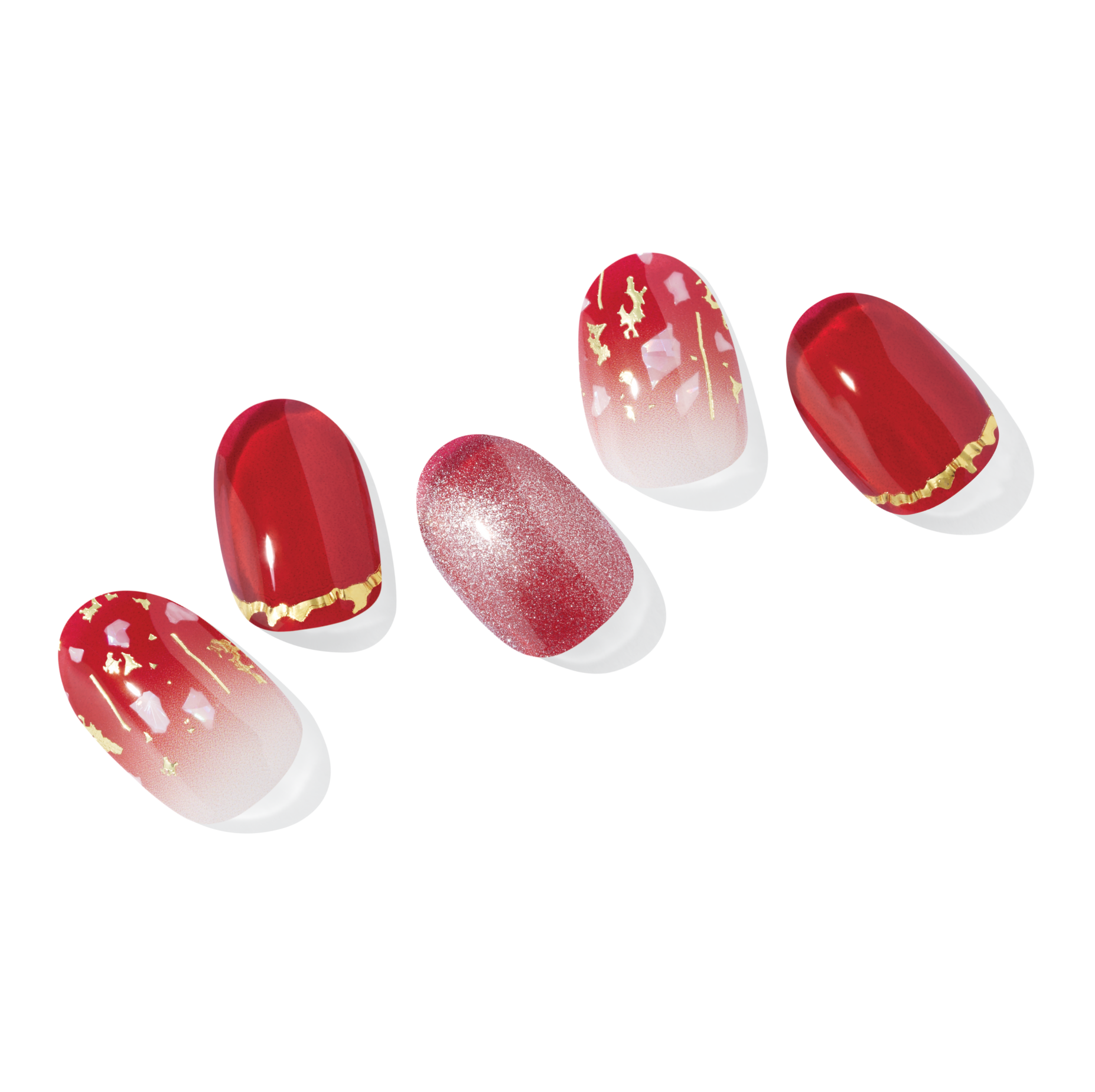 N Scarlet Glam Jel Tırnak 30 Adet, 2 Kullanım
