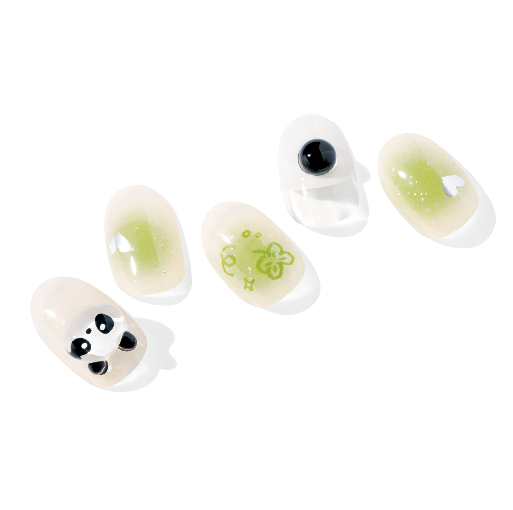 N Lucky Panda Jel Tırnak 30 Adet, 2 Kullanım