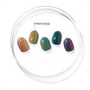 N Autumn Ombre Jel Tırnak 30 Adet, 2 Kullanım