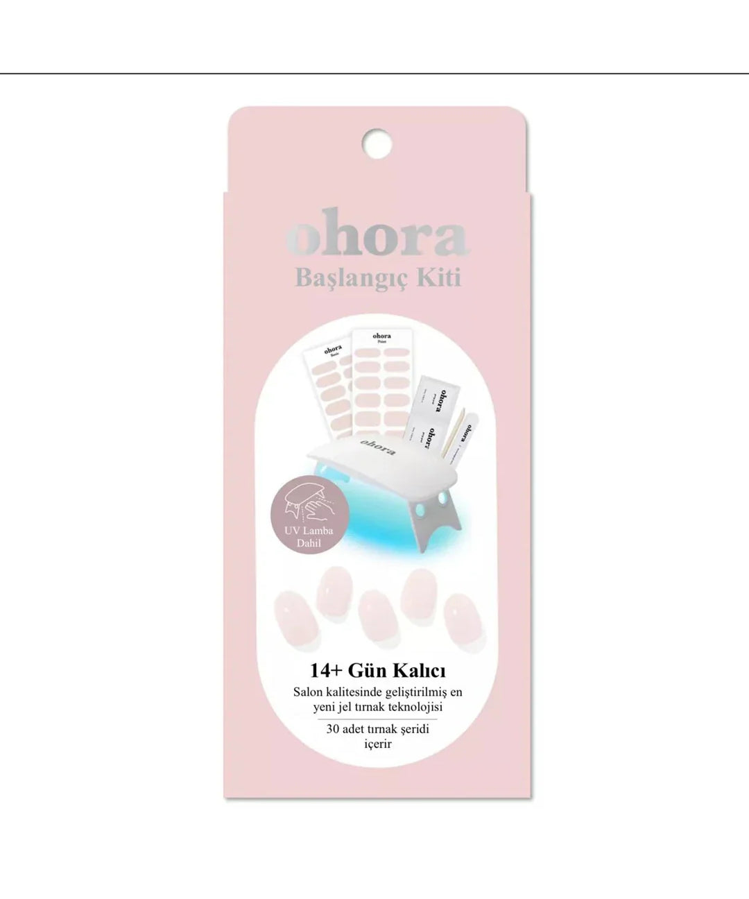 Başlangıç Seti N Cream Light 30 Adet 2 Kullanım + Uv Lambası