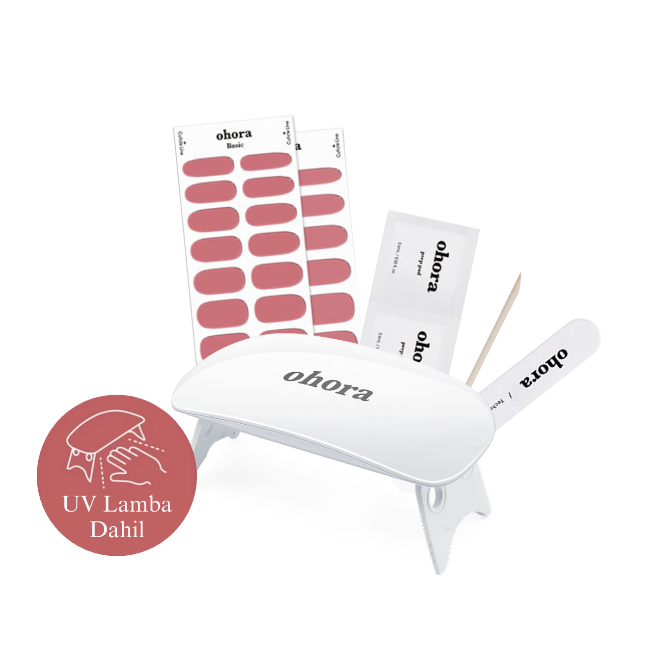 Başlangıç Seti N Juliet 30 Adet 2 Kullanım + Uv Lambası