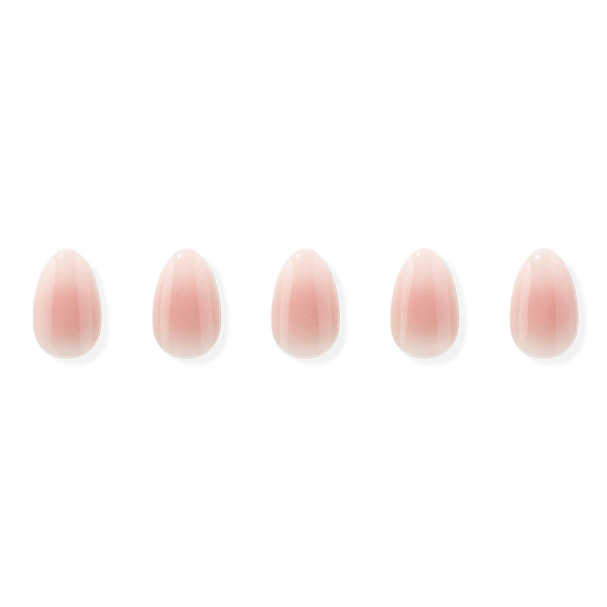 Classic Blush jel takma tırnak orta boy oval form ürün görseli