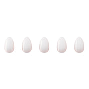Coconut Blush jel takma tırnak orta boy oval form ürün görseli