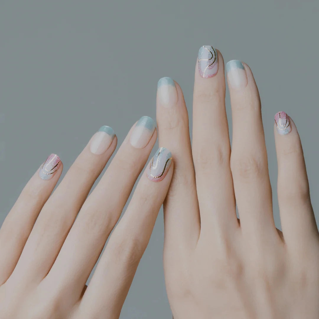 N Blue Illusion Jel Tırnak 30 Adet, 2 Kullanım