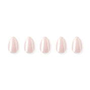 Glazed Chrome jel takma tırnak orta boy oval form ürün görseli