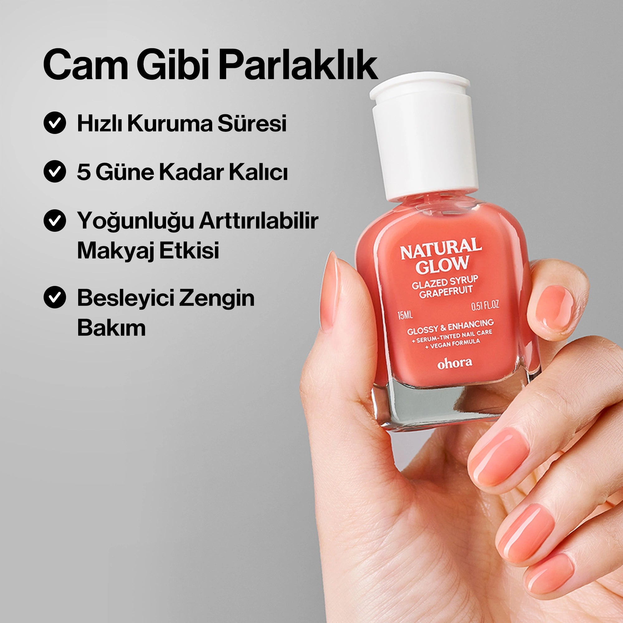 [Greyfurt] Renkli Tırnak Güçlendiricisi