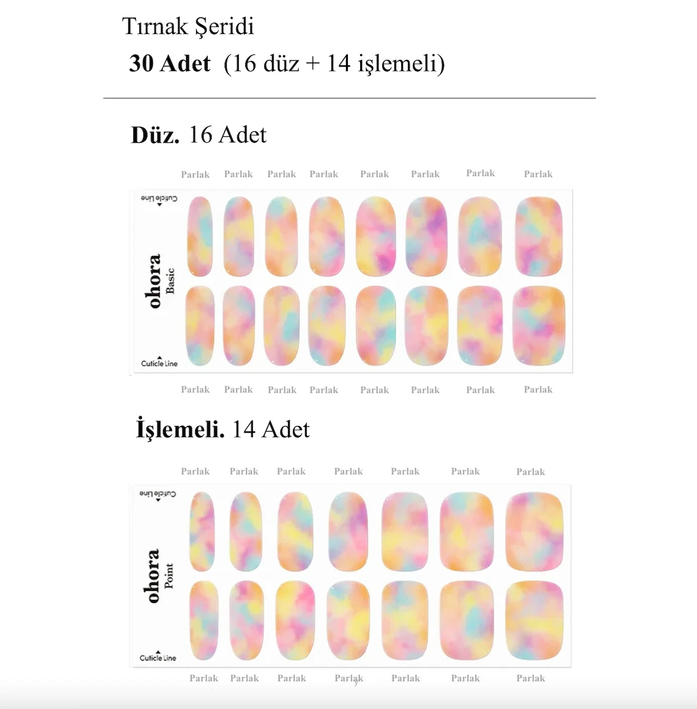 N Lullaby Jel Tırnak 30 Adet, 2 Kullanım