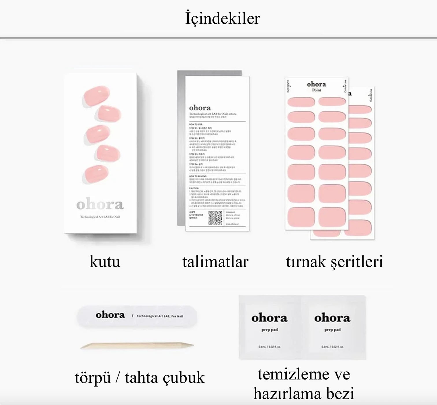 N Tint Baby Jel Tırnak 30 Adet, 2 Kullanım