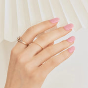 N Cream Pink Jel Tırnak 30 Adet, 2 Kullanım