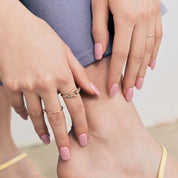 N Cream Pink Jel Tırnak 30 Adet, 2 Kullanım