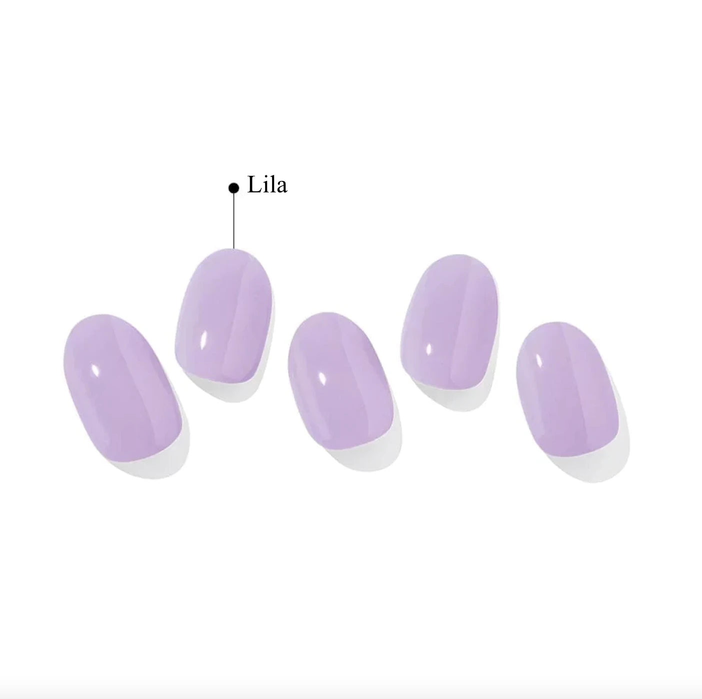 N Cream Very Peri Jel Tırnak 30 Adet, 2 Kullanım