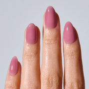 Mauve Pink jel takma tırnak konsept görseli 1