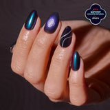 Midnight Hunter Jel Takma Tırnak Orta Boy Oval 30 Adet