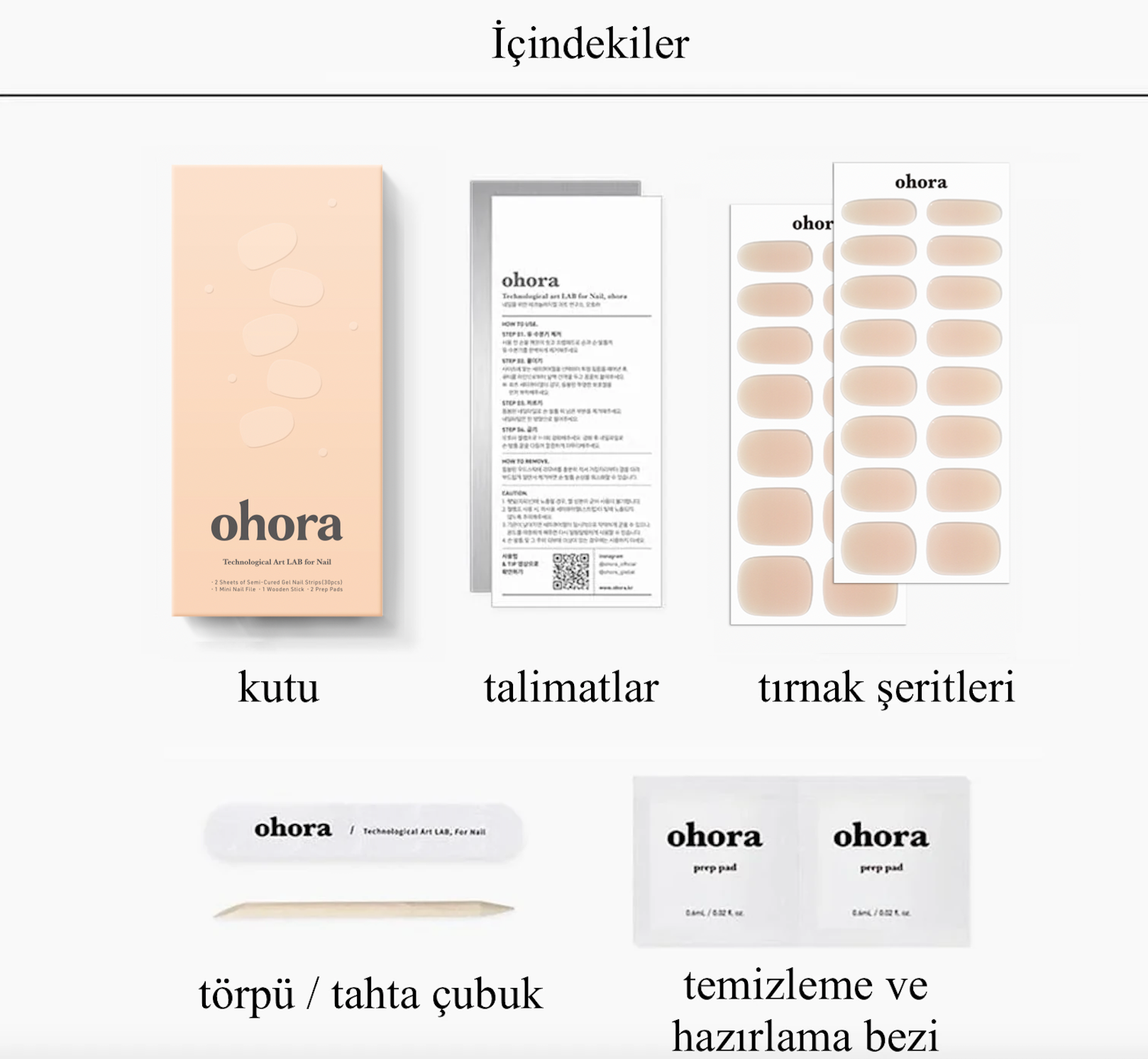 N Bare Milk Tea Jel Tırnak 30 Adet 2 Kullanım
