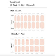 N Basic Nails no.11 Jel Tırnak 30 Adet 2 Kullanım
