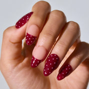 N Berry Polka Jel Tırnak 30 Adet, 2 Kullanım