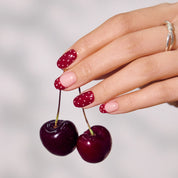 N Berry Polka Jel Tırnak 30 Adet, 2 Kullanım