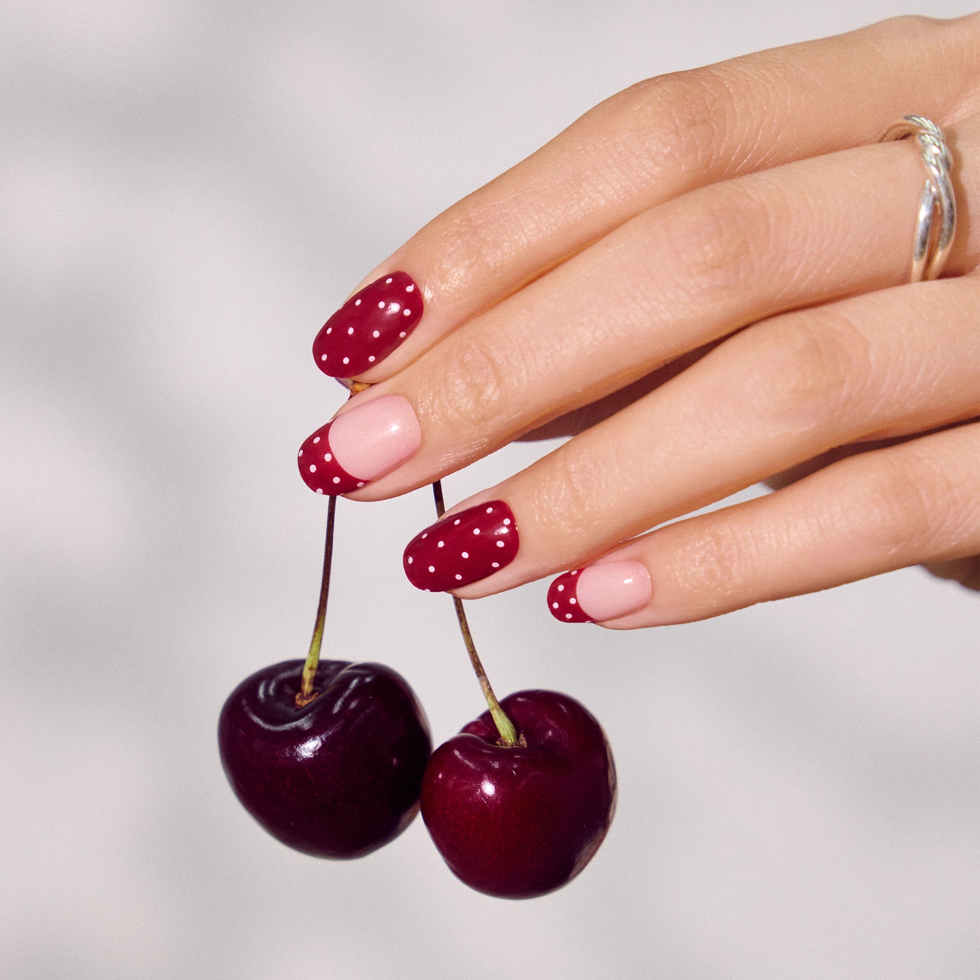 N Berry Polka Jel Tırnak 30 Adet, 2 Kullanım