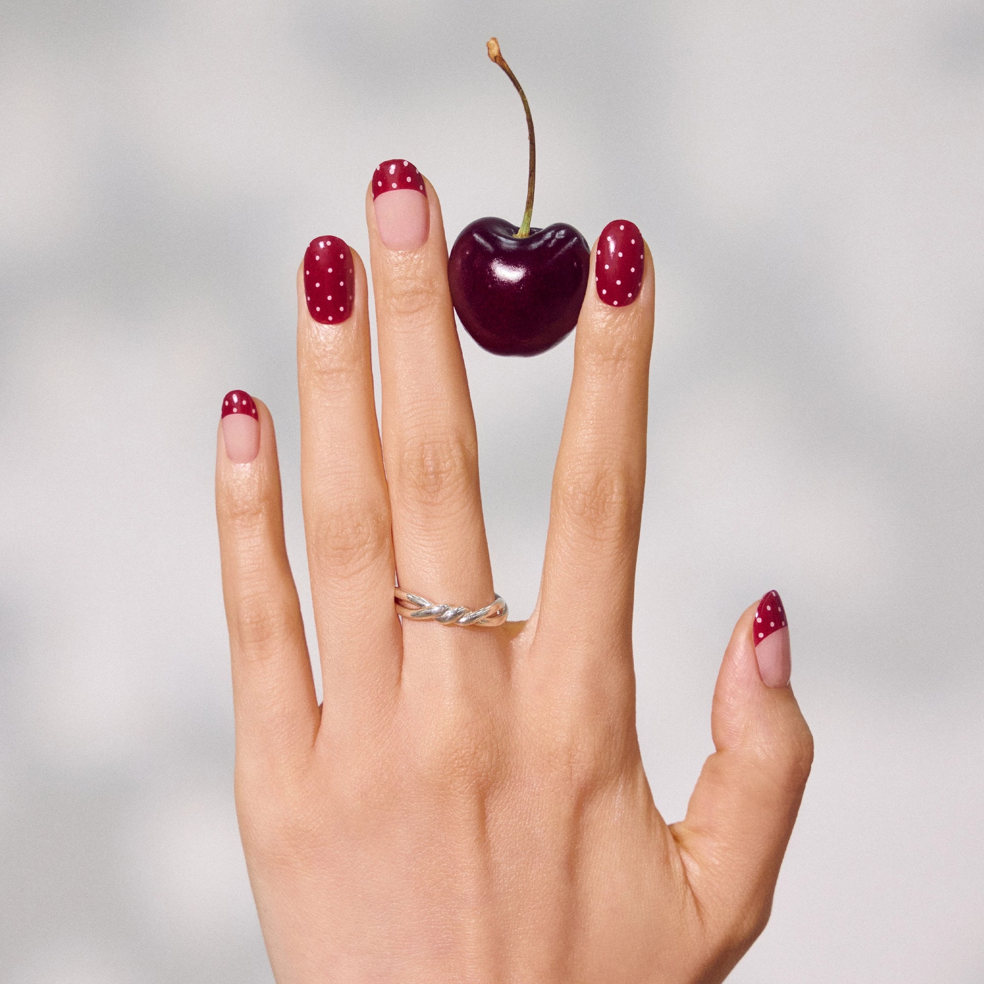 N Berry Polka Jel Tırnak 30 Adet, 2 Kullanım