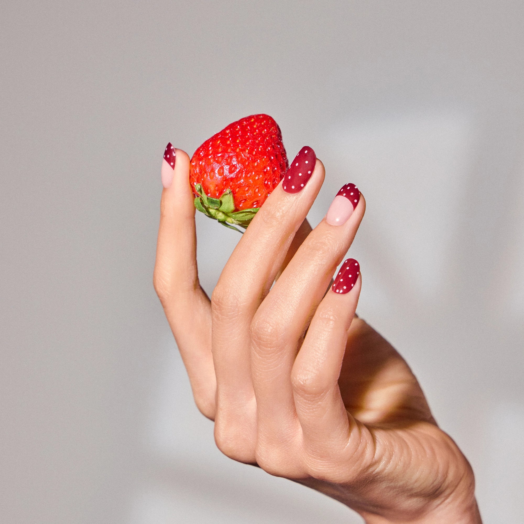 N Berry Polka Jel Tırnak 30 Adet, 2 Kullanım