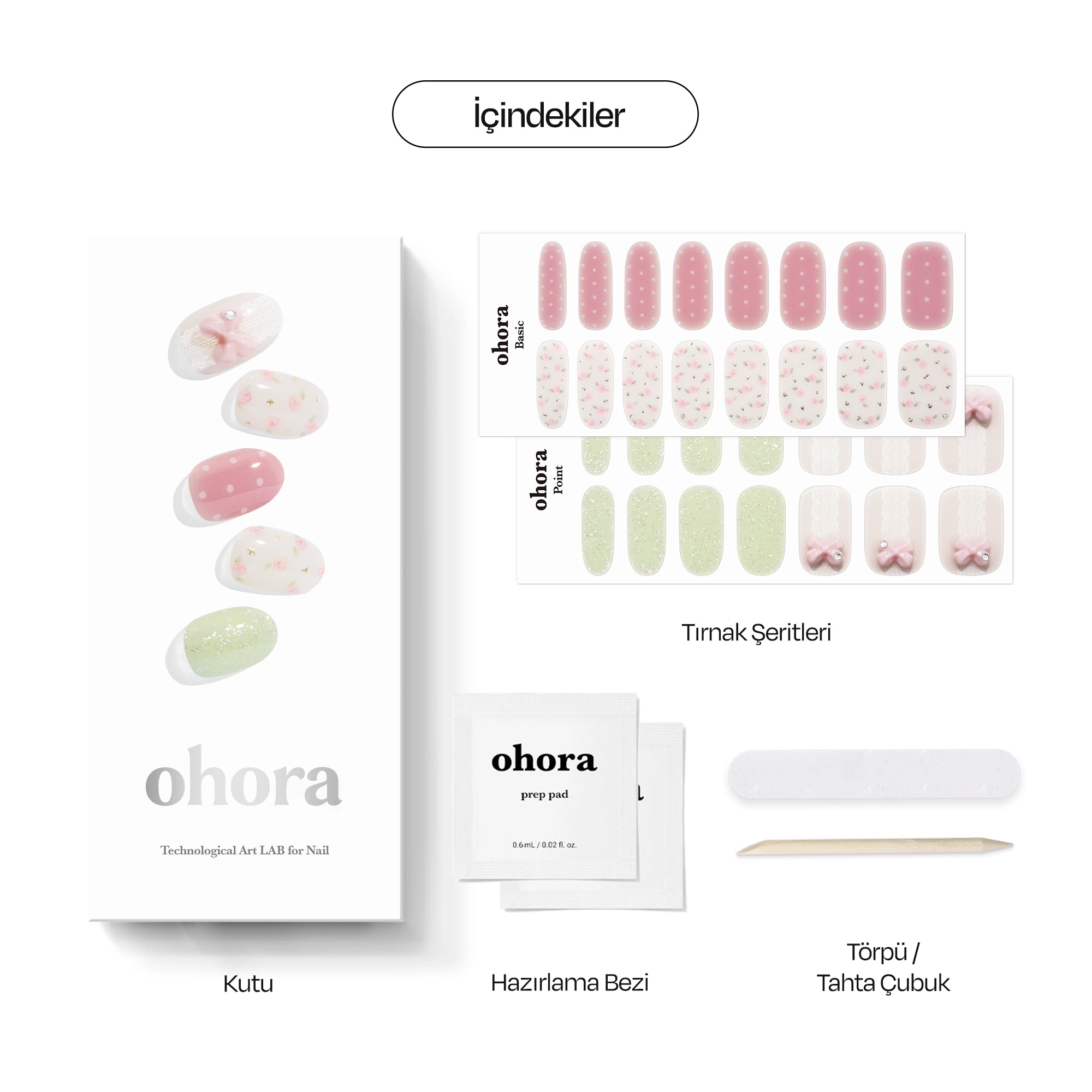 N Bloom Bonbon Jel Tırnak 30 Adet, 2 Kullanım