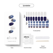 N Blue Core Jel Tırnak 30 Adet, 2 Kullanım